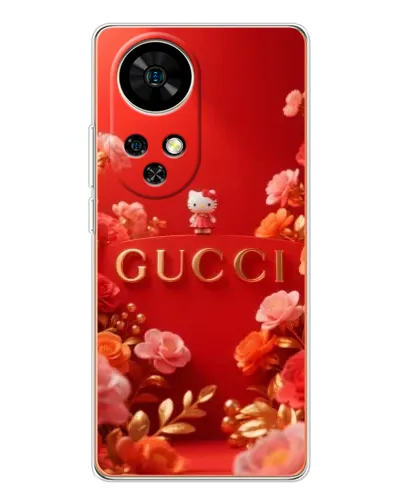 Чехол для Ulefone Note 17 Pro с картинкой «Gucci — золотой сад» Чехол для Ulefone Note 17 Pro с картинкой «Gucci — золотой сад»