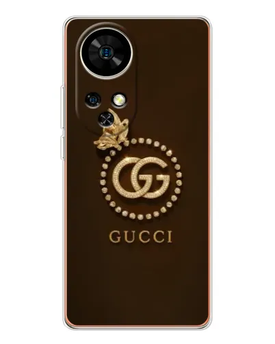 Чехол для Ulefone Note 17 Pro с картинкой «Gucci — золотая бабочка» Чехол для Ulefone Note 17 Pro с картинкой «Gucci — золотая бабочка»