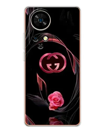 Чехол для Ulefone Note 17 Pro с картинкой «Gucci — неоновая роза» Чехол для Ulefone Note 17 Pro с картинкой «Gucci — неоновая роза»