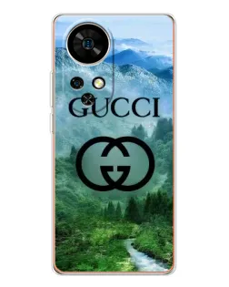 Чехол для Ulefone Note 17 Pro с картинкой «Gucci — горный пейзаж» Чехол для Ulefone Note 17 Pro с картинкой «Gucci — горный пейзаж»