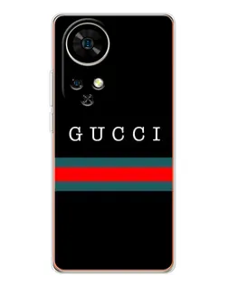 Чехол для Ulefone Note 17 Pro с картинкой «Gucci — красный пояс» Чехол для Ulefone Note 17 Pro с картинкой «Gucci — красный пояс»