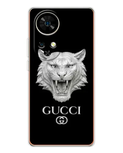 Чехол для Ulefone Note 17 Pro с картинкой «Gucci — серебряный лев» Чехол для Ulefone Note 17 Pro с картинкой «Gucci — серебряный лев»