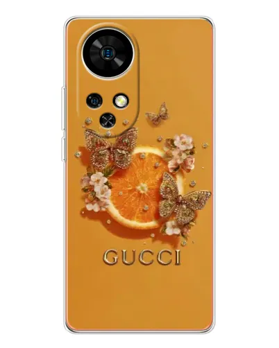 Чохол для Ulefone Note 17 Pro з картинкою «Gucci — золоті метелики» Чохол для Ulefone Note 17 Pro з картинкою «Gucci — золоті метелики»