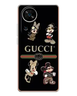 Чехол для Ulefone Note 17 Pro с картинкой «Gucci — герои Disney и монограмма» Чехол для Ulefone Note 17 Pro с картинкой «Gucci — герои Disney и монограмма»