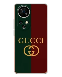 Чехол для Ulefone Note 17 Pro с картинкой «Gucci — темно-зеленый градиент» Чехол для Ulefone Note 17 Pro с картинкой «Gucci — темно-зеленый градиент»