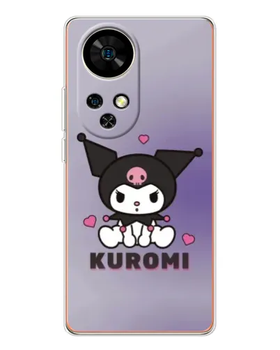 Чехол для Ulefone Note 17 Pro с картинкой «Kuromi — фиолетовый арт» Чехол для Ulefone Note 17 Pro с картинкой «Kuromi — фиолетовый арт»