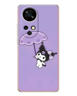 Чехол для Ulefone Note 17 Pro с картинкой «Kuromi с зонтиком» Чехол для Ulefone Note 17 Pro с картинкой «Kuromi с зонтиком»