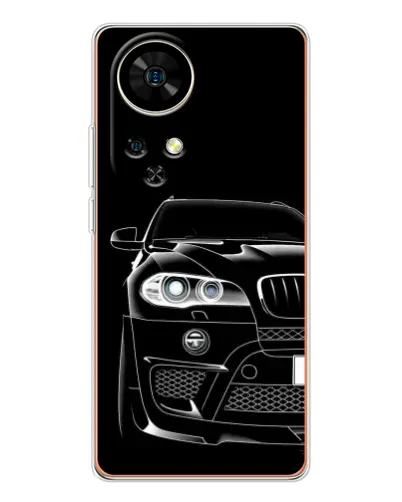 Чехол для Ulefone Note 17 Pro с картинкой «Темный силуэт BMW» Чехол для Ulefone Note 17 Pro с картинкой «Темный силуэт BMW»