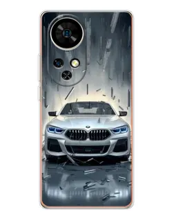 Чехол для Ulefone Note 17 Pro с картинкой «BMW в свете фар»