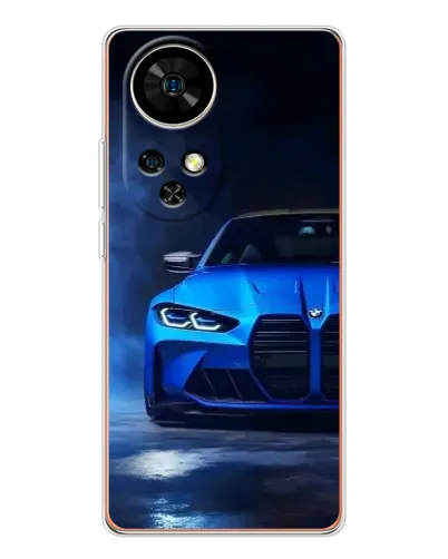 Чехол для Ulefone Note 17 Pro с картинкой «Голубая BMW M4» Чехол для Ulefone Note 17 Pro с картинкой «Голубая BMW M4»