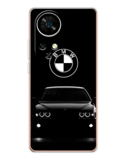 Чехол для Ulefone Note 17 Pro с картинкой «BMW — взгляд из темноты»