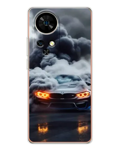 Чехол для Ulefone Note 17 Pro с картинкой «BMW в дыму» Чехол для Ulefone Note 17 Pro с картинкой «BMW в дыму»