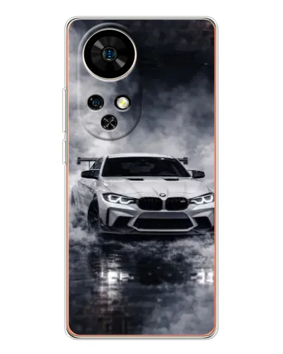 Чехол для Ulefone Note 17 Pro с картинкой «BMW сквозь туман» Чехол для Ulefone Note 17 Pro с картинкой «BMW сквозь туман»
