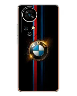 Чехол для Ulefone Note 17 Pro с картинкой «BMW M-Power неон»