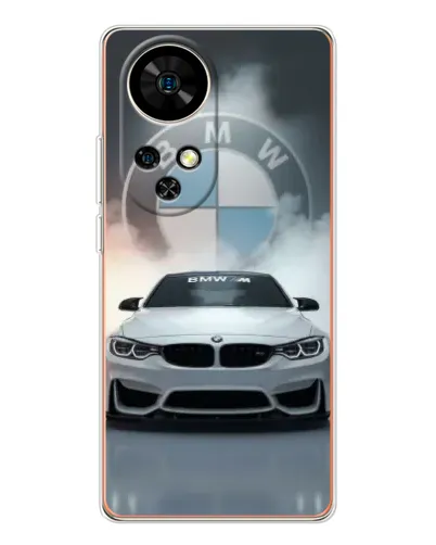 Чехол для Ulefone Note 17 Pro с картинкой «BMW в белом дыму» Чехол для Ulefone Note 17 Pro с картинкой «BMW в белом дыму»