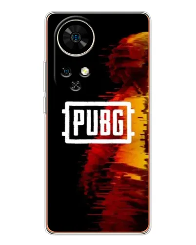 Чохол для Ulefone Note 17 Pro з картинкою «Яскравий логотип PUBG»
