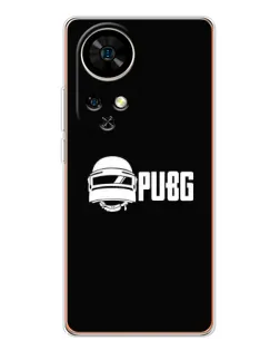 Чохол для Ulefone Note 17 Pro з картинкою «PUBG — класичний лого»