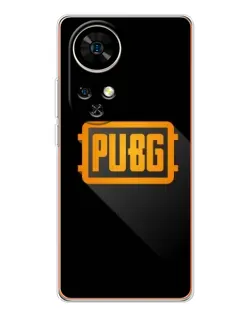 Чохол для Ulefone Note 17 Pro з картинкою «PUBG — рамка лого»