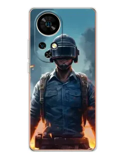 Чохол для Ulefone Note 17 Pro з картинкою «PUBG — реалістичний герой»