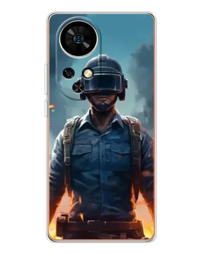Чохол для Ulefone Note 17 Pro з картинкою «PUBG — реалістичний герой»