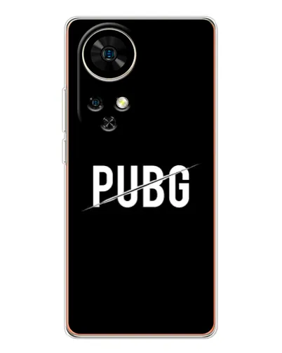 Чохол для Ulefone Note 17 Pro з картинкою «PUBG — білий логотип»