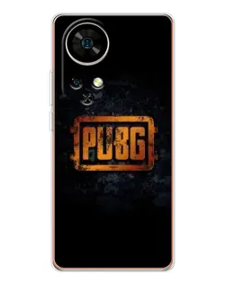 Чохол для Ulefone Note 17 Pro з картинкою «PUBG — золотий логотип»