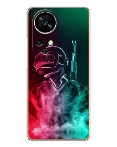 Чохол для Ulefone Note 17 Pro з картинкою «PUBG — вогняний воїн»
