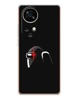 Чохол для Ulefone Note 17 Pro з картинкою «Among Us шолом»