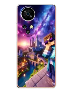 Чохол для Ulefone Note 17 Pro з картинкою «Стів та космос» Чохол для Ulefone Note 17 Pro з картинкою «Стів та космос»