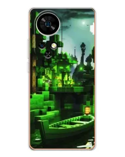 Чохол для Ulefone Note 17 Pro з картинкою «Minecraft лісовий пейзаж» Чохол для Ulefone Note 17 Pro з картинкою «Minecraft лісовий пейзаж»