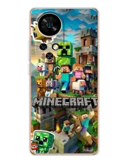 Чохол для Ulefone Note 17 Pro з картинкою «Замок Minecraft» Чохол для Ulefone Note 17 Pro з картинкою «Замок Minecraft»