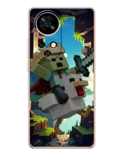 Чохол для Ulefone Note 17 Pro з картинкою «Стів та гусь» Чохол для Ulefone Note 17 Pro з картинкою «Стів та гусь»