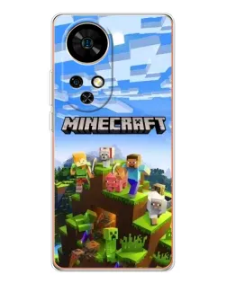 Чохол для Ulefone Note 17 Pro з картинкою «Minecraft класичний світ» Чохол для Ulefone Note 17 Pro з картинкою «Minecraft класичний світ»