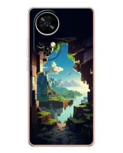 Чохол для Ulefone Note 17 Pro з картинкою «Вид з печери» Чохол для Ulefone Note 17 Pro з картинкою «Вид з печери»