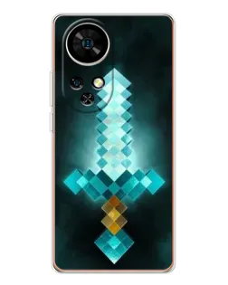 Чохол для Ulefone Note 17 Pro з картинкою «Алмазний меч неон» Чохол для Ulefone Note 17 Pro з картинкою «Алмазний меч неон»