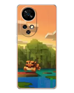 Чохол для Ulefone Note 17 Pro з картинкою «Майнкрафт захід сонця» Чохол для Ulefone Note 17 Pro з картинкою «Майнкрафт захід сонця»