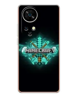 Чохол для Ulefone Note 17 Pro з картинкою «Minecraft Diamond лого» Чохол для Ulefone Note 17 Pro з картинкою «Minecraft Diamond лого»