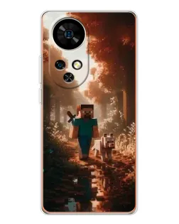 Чохол для Ulefone Note 17 Pro з картинкою «Стів у лісі» Чохол для Ulefone Note 17 Pro з картинкою «Стів у лісі»