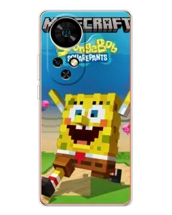Чохол для Ulefone Note 17 Pro з картинкою «Губка Боб Minecraft» Чохол для Ulefone Note 17 Pro з картинкою «Губка Боб Minecraft»