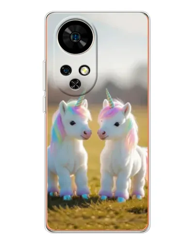 Чехол для Ulefone Note 17 Pro с картинкой «Пара единорогов» Чехол для Ulefone Note 17 Pro с картинкой «Пара единорогов»