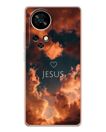 Чохол для Ulefone Note 17 Pro з картинкою «Сяйво Імені Jesus»