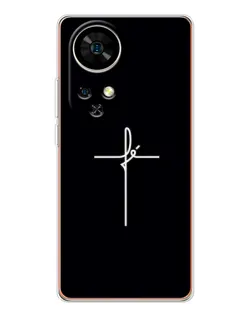 Чехол для Ulefone Note 17 Pro с картинкой «Тонкий крест»