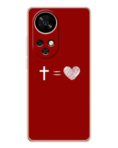 Чехол для Ulefone Note 17 Pro с картинкой «Уравнение любви» Чехол для Ulefone Note 17 Pro с картинкой «Уравнение любви»