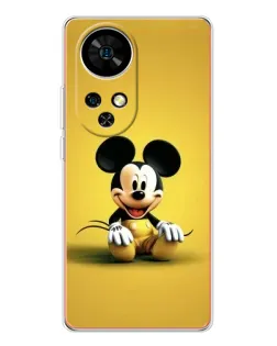 Чехол для Ulefone Note 17 Pro с картинкой «Микки на желтом»