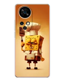 Чехол для Ulefone Note 17 Pro с картинкой «Губка Боб повар» Чехол для Ulefone Note 17 Pro с картинкой «Губка Боб повар»