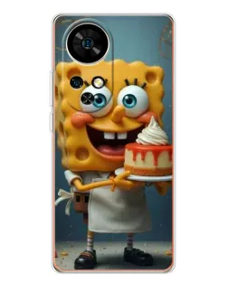 Чехол для Ulefone Note 17 Pro с картинкой «Повар Спанч Боб» Чехол для Ulefone Note 17 Pro с картинкой «Повар Спанч Боб»