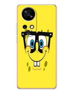 Чехол для Ulefone Note 17 Pro с картинкой «Минималистичный Спанч Боб» Чехол для Ulefone Note 17 Pro с картинкой «Минималистичный Спанч Боб»