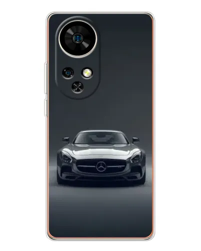 Чехол для Ulefone Note 17 Pro с картинкой «Mercedes на черном» Чехол для Ulefone Note 17 Pro с картинкой «Mercedes на черном»