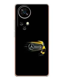Чехол для Ulefone Note 17 Pro с картинкой «Mercedes — ретро стиль»