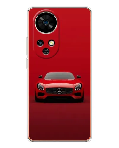 Чехол для Ulefone Note 17 Pro с картинкой «Красный Mercedes AMG» Чехол для Ulefone Note 17 Pro с картинкой «Красный Mercedes AMG»